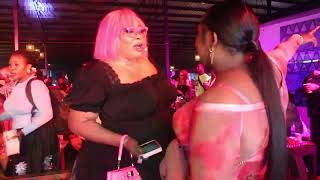 SEE MOMENT ENIOLA BADMUS STORM FATHIA BALOGUN BIRTHDAY PARTY [upl. by Eneja133]