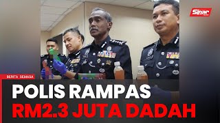 Polis rampas RM23 juta dadah tahan 11 penjawat awam [upl. by Tabshey896]