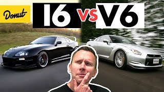 INLINE 6 vs V6  How it Works  SCIENCE GARAGE [upl. by Sturges527]