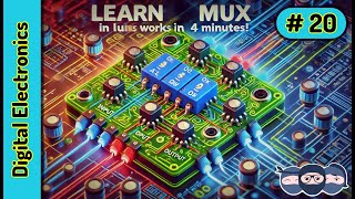 Multiplexers Simplified Learn How MUX Works in Just 4 Minutes  Digital Electronics Ep 20 [upl. by Bale602]