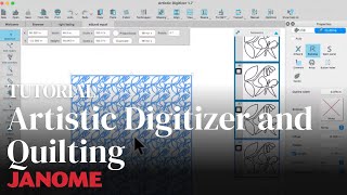 Artistic Digitizer and Quilting [upl. by Tine]