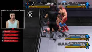 WWE Smackdown vs Raw 2004 Royal Rumble gameplay [upl. by Nuoras942]