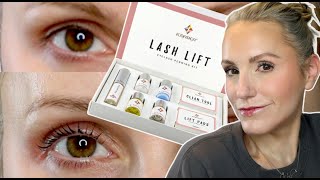 HOW TO DO A LASH LIFT SAFELY AT HOME  ICONSIGN LASH LIFT DEMO [upl. by Itch]