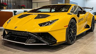 2023 Lamborghini Huracan STO is 750000 TRACK MONSTER SUPERCAR Walkaround Review [upl. by Matazzoni482]