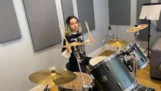 Aneurysm  Nirvana Drum Cover [upl. by Smada741]