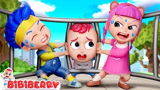 Im Stuck Song  Baby Born Song  Kids Songs  Bibiberry Nursery Rhymes [upl. by Ikim]