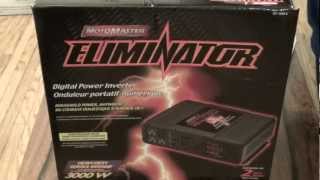 Motomaster Eliminator 3000W Digital Power Inverter 01118466 Unboxing [upl. by Davies]