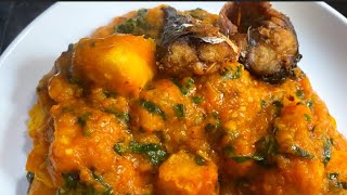 Nigerian Yam Porridge  ASARO Recipe  yam pottage Recipe [upl. by Januarius]