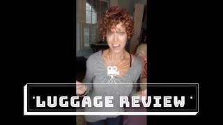 Luggage Review Biaggi Luggage [upl. by Emaj]