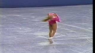 Tonya Harding 1991 Skate America Exhibition Triple Axel [upl. by Durman]