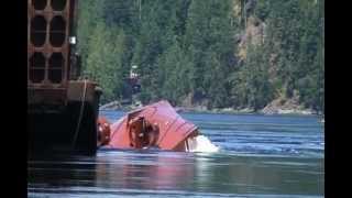 Tugboat Capsizes Off BC Coast [upl. by Katharina]