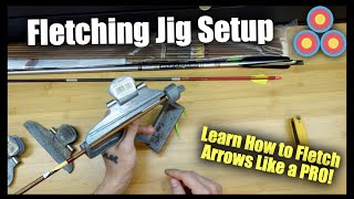 BOHNING HELICAL FLETCHING JIG  HOW TO GET CONSISTENT VANE PLACEMENT [upl. by Jehiel692]