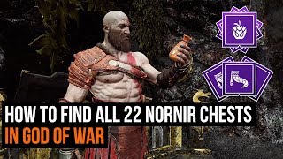 How to Find all 22 Nornir Chests in God of War  Nornir Chest guide [upl. by Wolfgram]