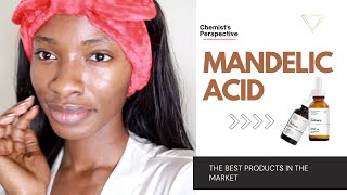 MANDELIC ACID Recommendations for POC  The Ordinary 10 WISHTREND YTTP INKEY LIST ♡ April Basi [upl. by Tavi]