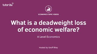 Externalities and Deadweight Loss of Welfare Explained I A Level and IB Economics [upl. by Rimola]