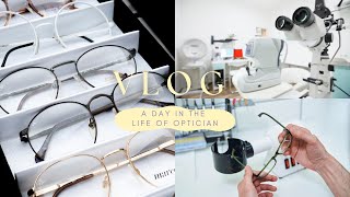 A Day in the Life of an Optician ft Coworker Interviews [upl. by Madelena]