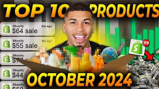 ⭐️ TOP 10 PRODUCTS TO SELL IN OCTOBER 2024  DROPSHIPPING SHOPIFY [upl. by Yenahc]