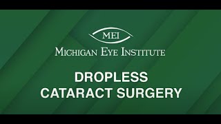 Dropless Cataract Surgery Explained [upl. by Ulland]