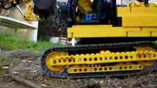 Lego technic  Crawler excavator Lego by Nico71 [upl. by Bravar]