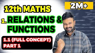 Class 12 Maths NCERT  Chapter 1 Relations amp Functions Ex 11 Introduction Part 1 2025 [upl. by Julita]