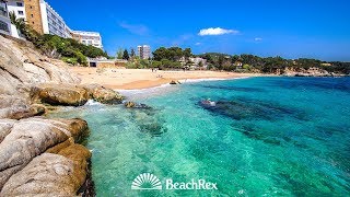 Playa En Rovira Castell Platja dAro Spain [upl. by Christiana]