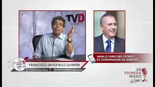 Entrevista completa al Senador Electo Manlio Fabio Beltrones con el periodista Javier Ruiz Quirrín [upl. by Oeak]