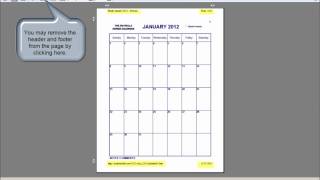 The NoFrills Printable Calendar  How To Print Our Calendars in Portrait and Landscape Mode [upl. by Pavlov]