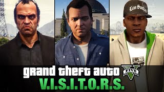 GTA 5  VISITORS Rockstar Editor Fan Trailer [upl. by Elokin]