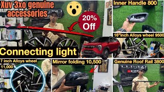 🔥Mahindra Xuv 3xo All genuine accessories with price 😱 🔥Mahindra 3xo Modification [upl. by Durrej]