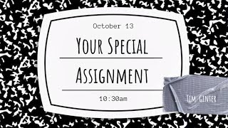 Your Special Assignment  Message Only Cut [upl. by Mueller]