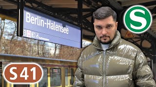 Hier leben nur Drogendealer 😱🔥 Berlin SBahn Tour  S41 Ring  Halensee ￼ [upl. by Vanderhoek618]