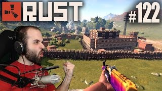 Rust 122  RAIDEO A UNA MEGA CASA  Gameplay Español [upl. by Yankee314]