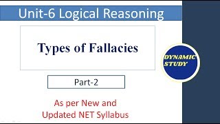 Types of fallacies Part2 [upl. by Dloreg545]