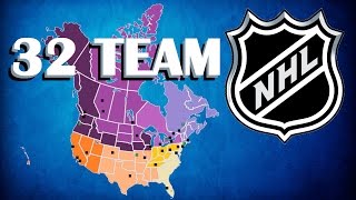 32 Team NHL Expansion and Realignment Proposal [upl. by Eimmas]