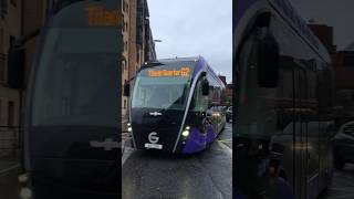 Translink Glider Route G2  VanHool ExquiCity 3232  Queen’s Square Belfast City  12122023 [upl. by Ayanet]