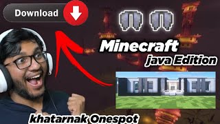 how to download khatarnak Onespot gaming Minecraft Java edition world download [upl. by Aicnilav]