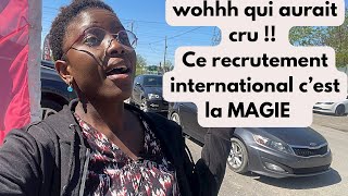 Voici alors le recrutement international qu’il te fallait Tout est réel icite 😄 [upl. by Anam]