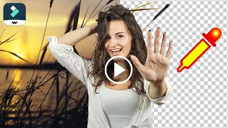 05 Ways to Remove and Change Video Background in Filmora 12 [upl. by Noivax]