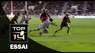 TOP 14 ‐ Essai James OCONNOR RCT – ToulonBordeauxBègles– J13 – Saison 20162017 [upl. by Weidner158]