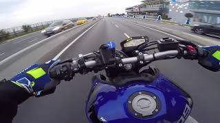 Eğitime giderken  Yamaha Mt09 [upl. by Hebel]