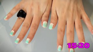 Tutorial Efecto difuminado en tus uñas [upl. by Eioj]