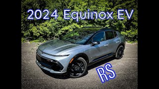 2024 Chevy Equinox EV RS  FIRST LOOK  FULL WALK AROUND AND REVIEW [upl. by Odracir]