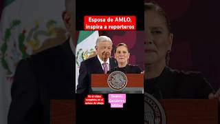 amlo y beatrizgutiérrezmüller en la mañanera [upl. by Aharon]