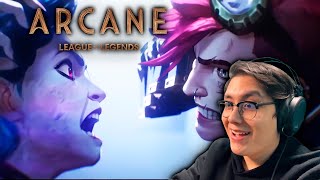 LA PELEA FINAL  ARCANE SEASON 2 TRAILER  REACCIÓN  REACTION [upl. by Akaya]