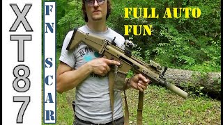 FN SCAR L Mk 16 CQC Fully Auto Shooting [upl. by Euphemiah812]