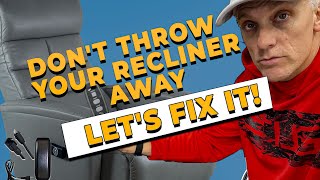 How to Fix Your Lift Chair  Southern Motion Lane  Ashley Furniture Cheaper to fix than replace [upl. by Natala]