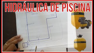 HIDRÁULICA DE PISCINA  SIMPLES ASSIM [upl. by Sonafets]