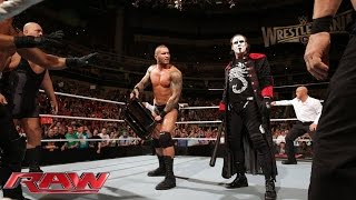 Sting and the Viper clean house Raw March 16 2015 [upl. by Attenej56]