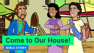 Bible story quotCome to Our Housequot  Primary Year C Quarter 4 Episode 1  Gracelink [upl. by Cirdnek]