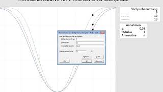 Stichprobenumfang und Trennschärfe tTest1SP [upl. by Chapell]